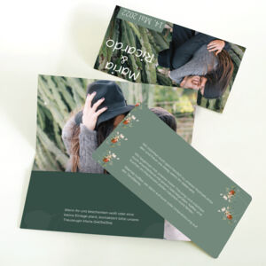 Tickettasche Hochzeit 2