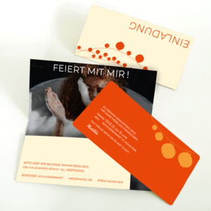 Tickettasche Einladung