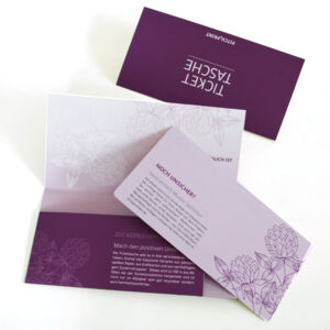 Muster Tickettasche