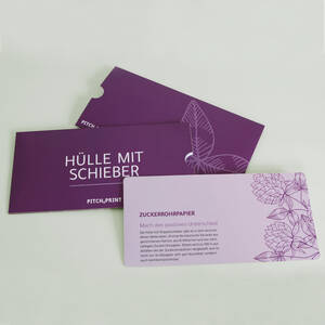 Hülle mit Schieber