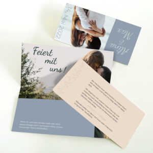 Tickettasche Hochzeit 1
